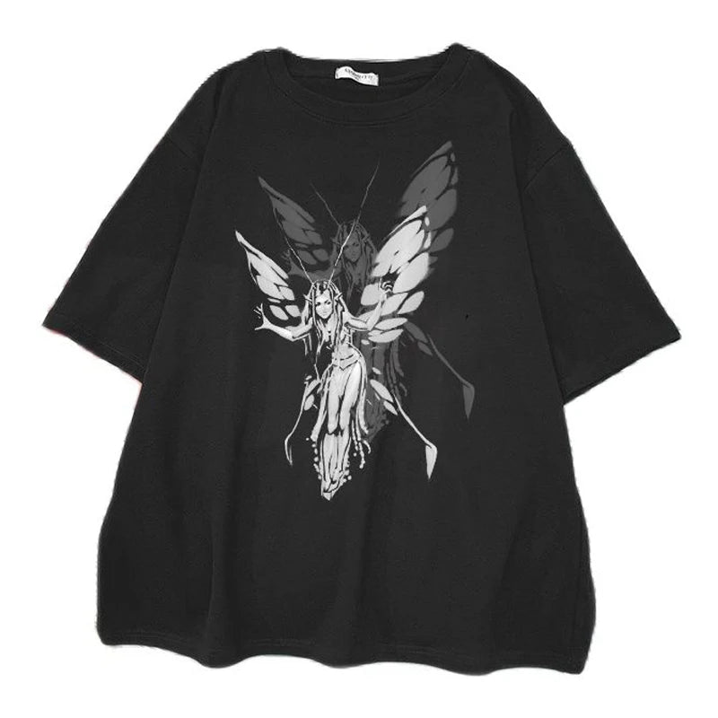 Oversized Vintage Graphic Aesthetic T-Shirts