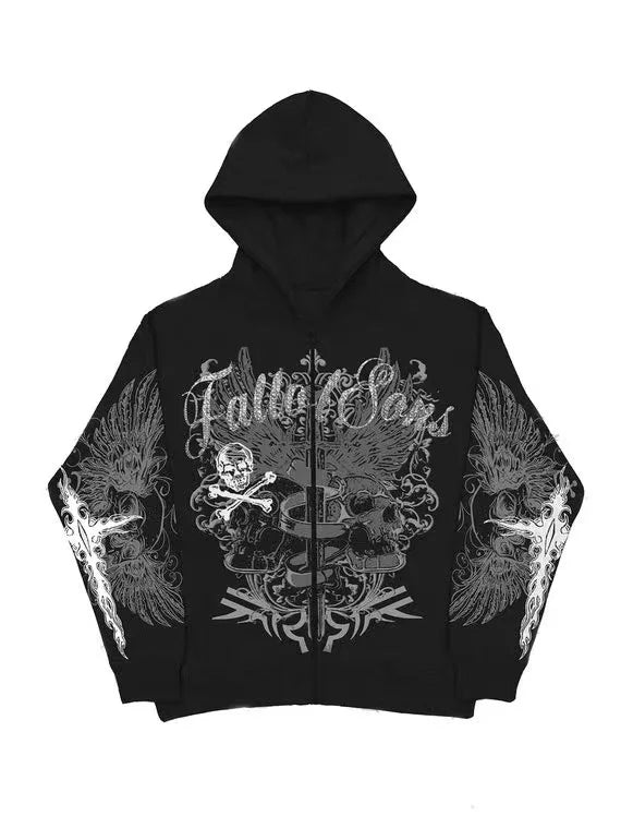 Punk Zipper Hoodie