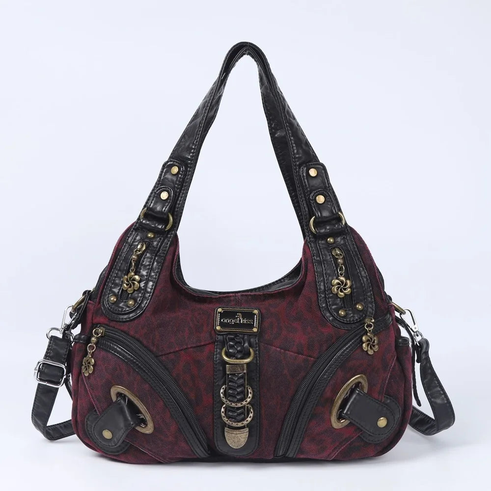 Angel Kiss Fur Shoulder Bags
