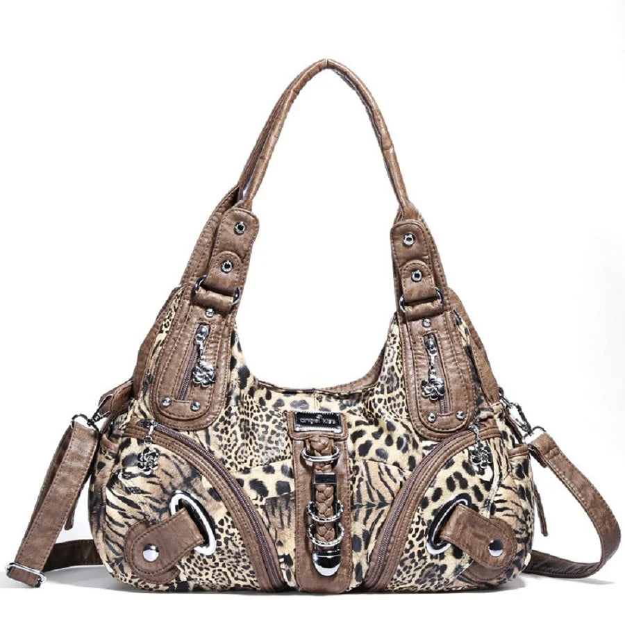 Angel Kiss Fur Shoulder Bags