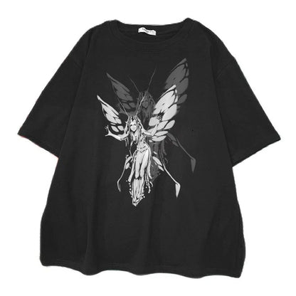 Oversized Vintage Graphic Aesthetic T-Shirts