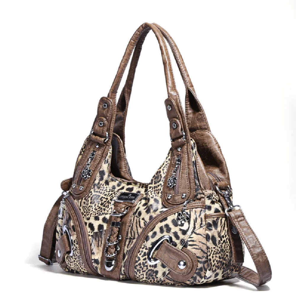 Angel Kiss Fur Shoulder Bags