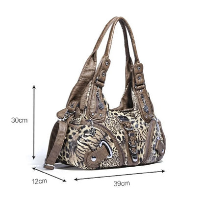 Angel Kiss Fur Shoulder Bags