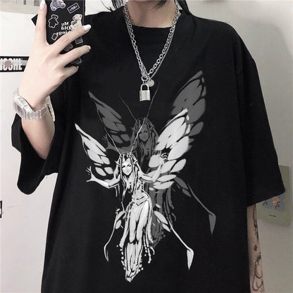 Oversized Vintage Graphic Aesthetic T-Shirts