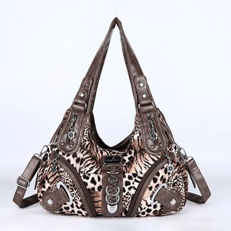 Angel Kiss Fur Shoulder Bags