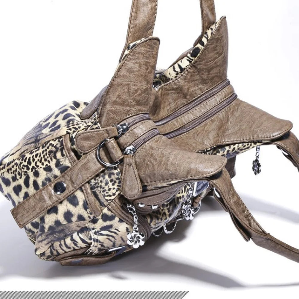 Angel Kiss Fur Shoulder Bags