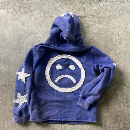 Embroidery Oversized Hoodie