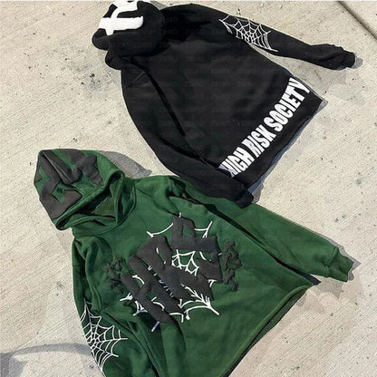 Graphic Retro Street Fashion Hoodie