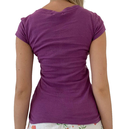 Grunge Graphic Crop-Top