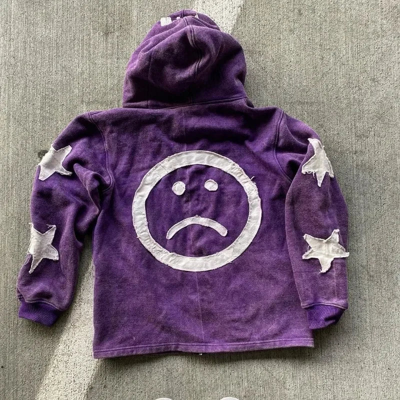 Embroidery Oversized Hoodie