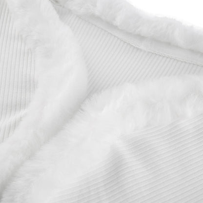 Women's Cropped Knitted Long Sleeve Cardigan Tops