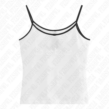 Y2k Bebe Rhinestone Tank Top