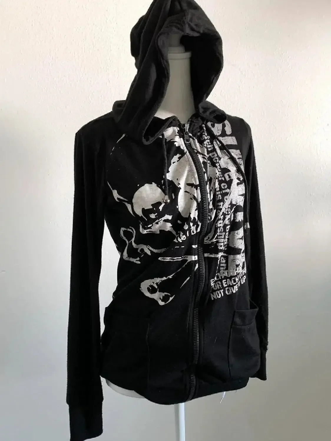 Retro Fur Hoodie Streetwear Y2K