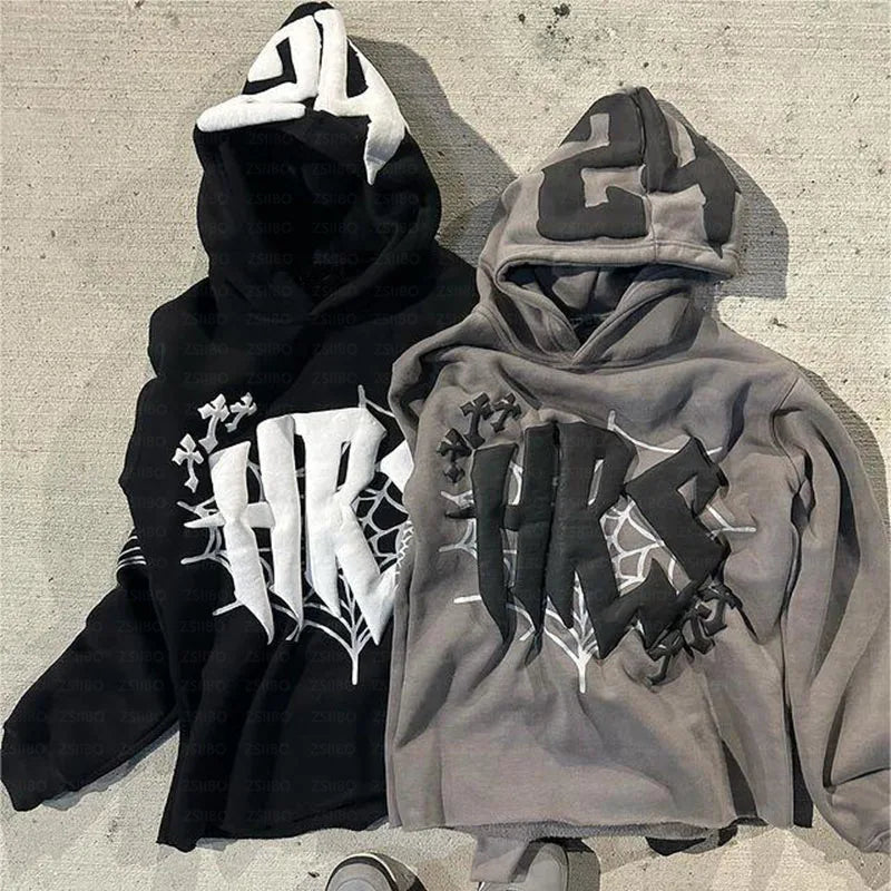 Graphic Retro Street Fashion Hoodie