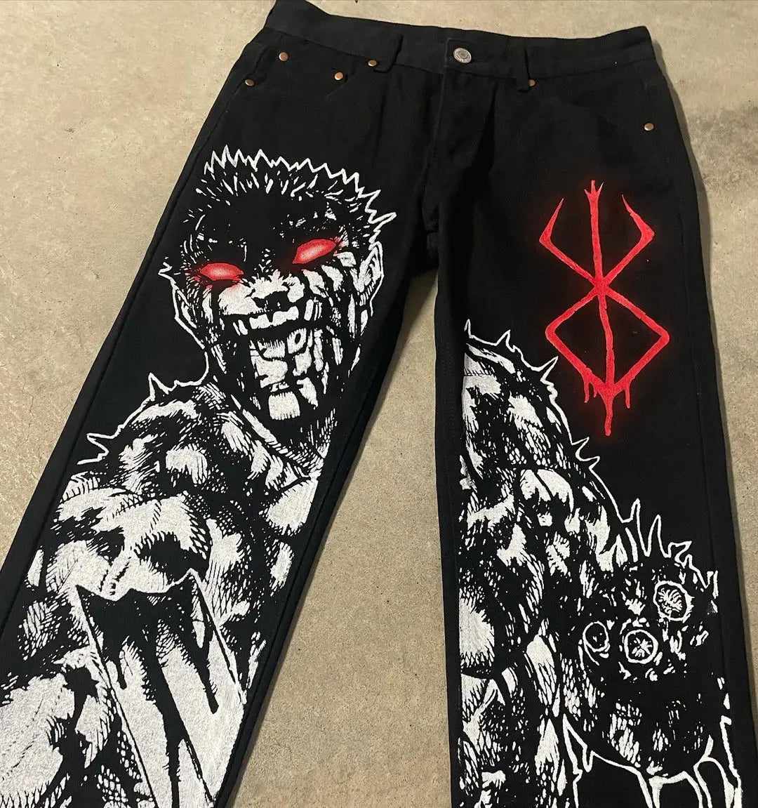 Streetwear Jeans Y2K Japanese Harajuku