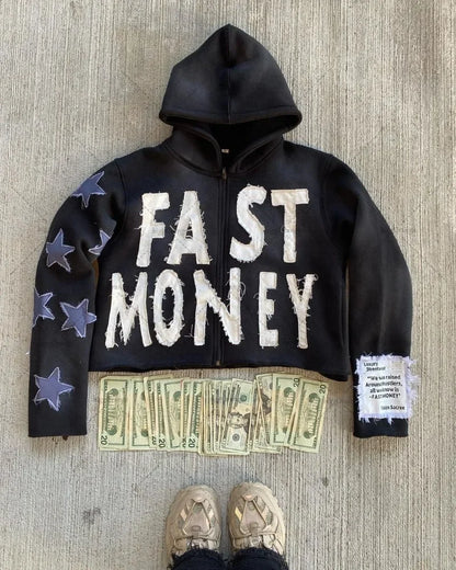 Embroidery Oversized Hoodie