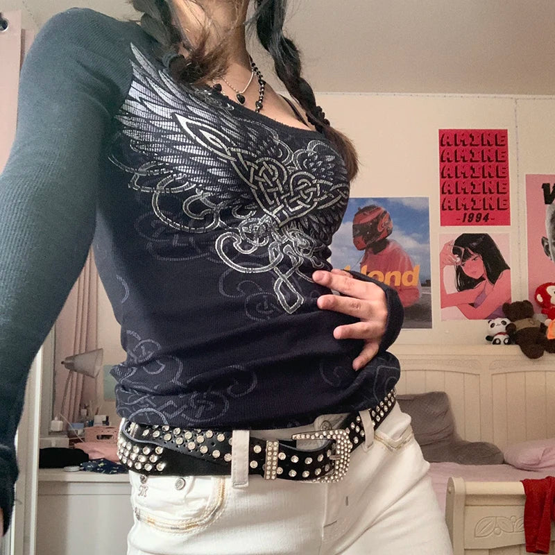 Women's Y2K Crop Top