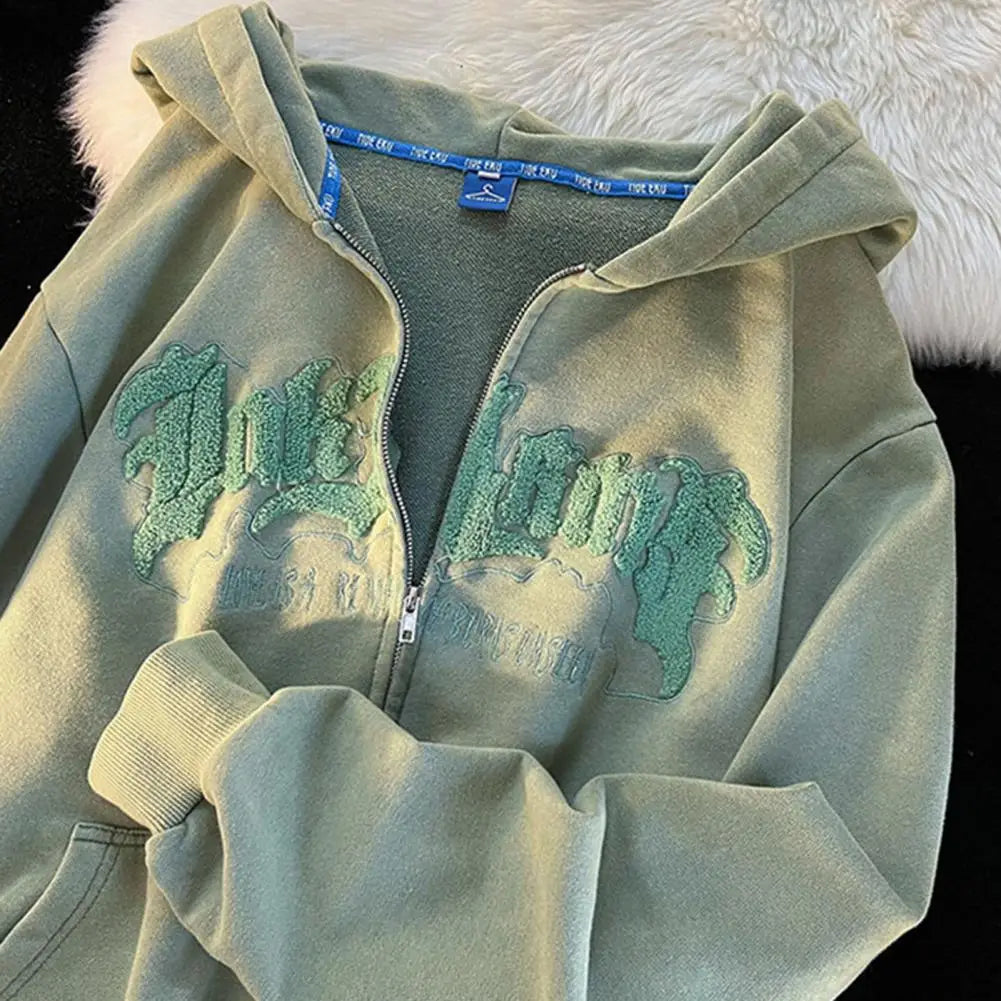 Devil Horns Hoodies Zip Up
