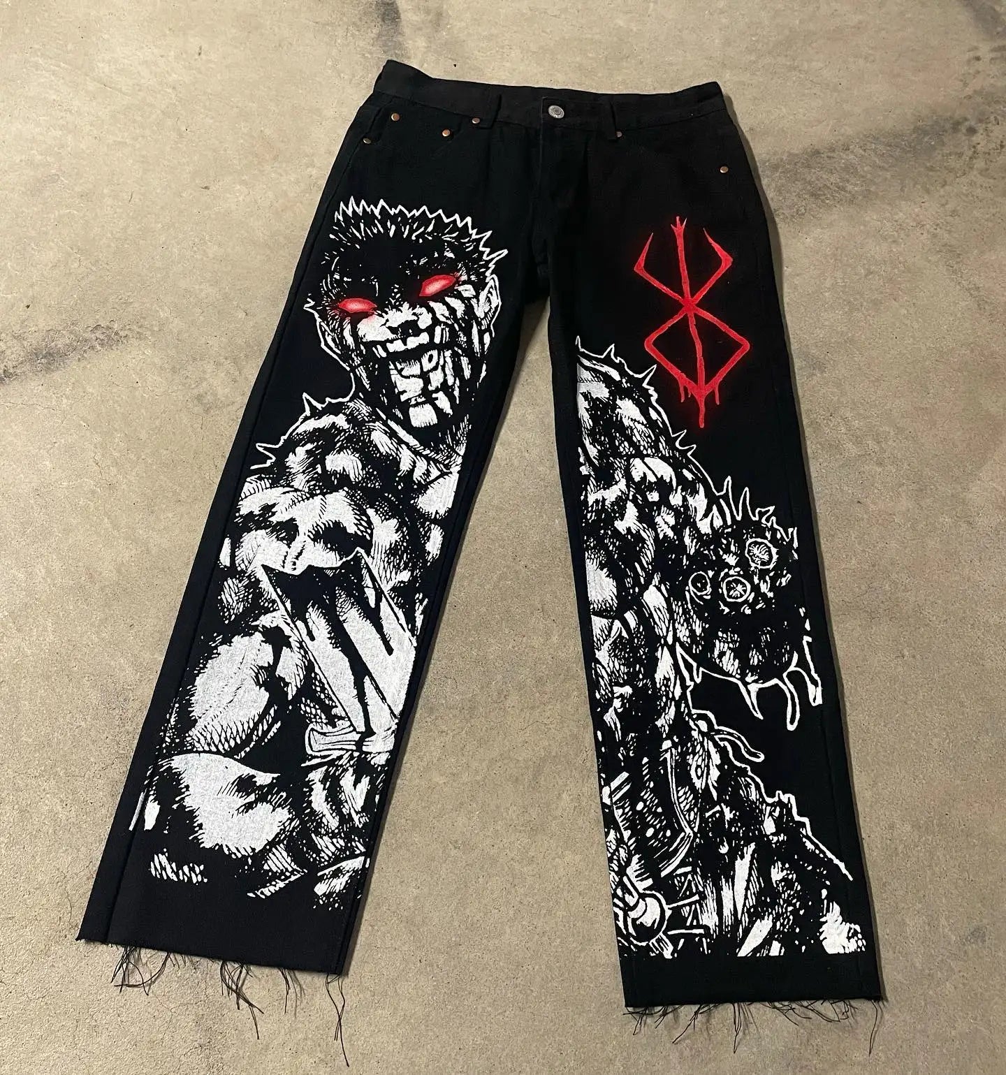 Streetwear Jeans Y2K Japanese Harajuku