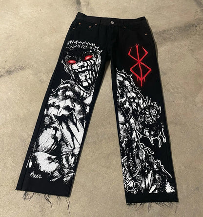 Streetwear Jeans Y2K Japanese Harajuku