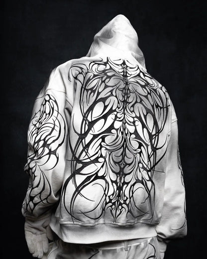 Y2k Pullover Vintage Printed Hoodie