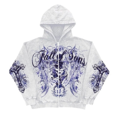 Punk Zipper Hoodie