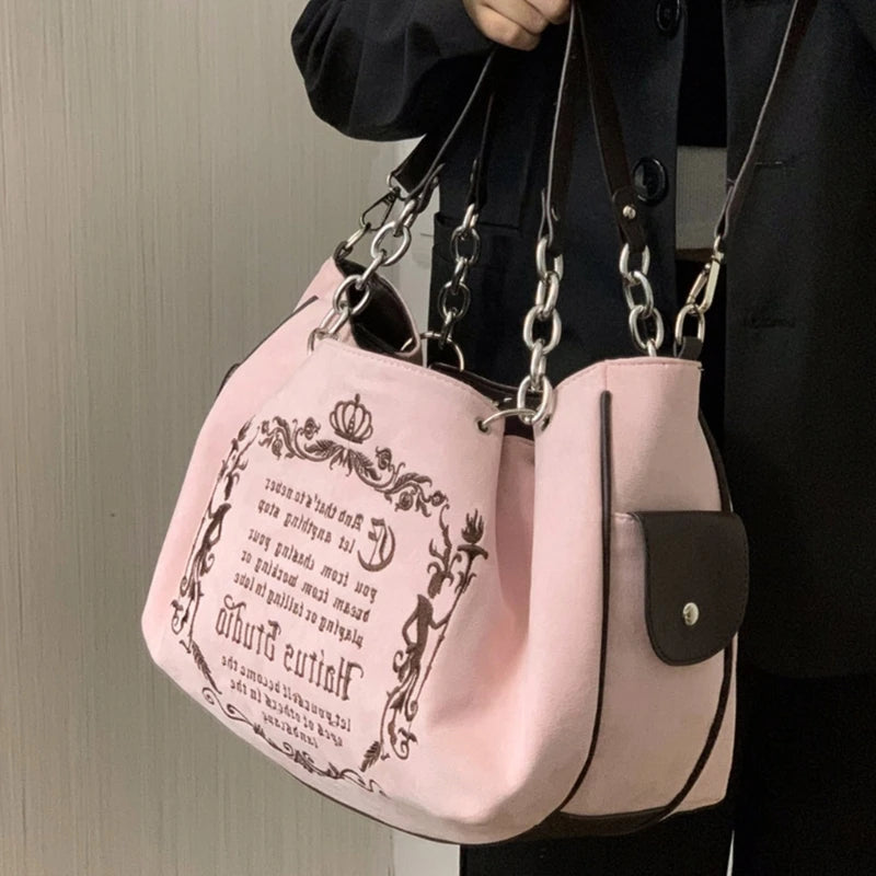 Gothic Chain Tote Bag
