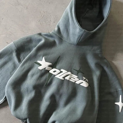 Oversized  Street Vintage Hoodie