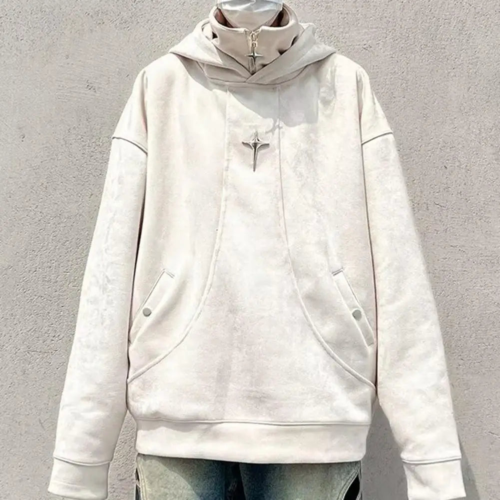 Unisex Embroidered Winter Hoodie