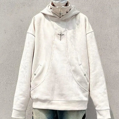 Unisex Embroidered Winter Hoodie