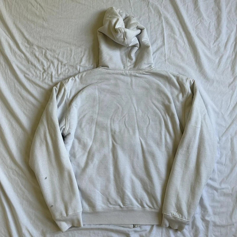 Wing Print Mall Goth Vintage Hoodies