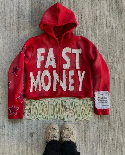 Embroidery Oversized Hoodie