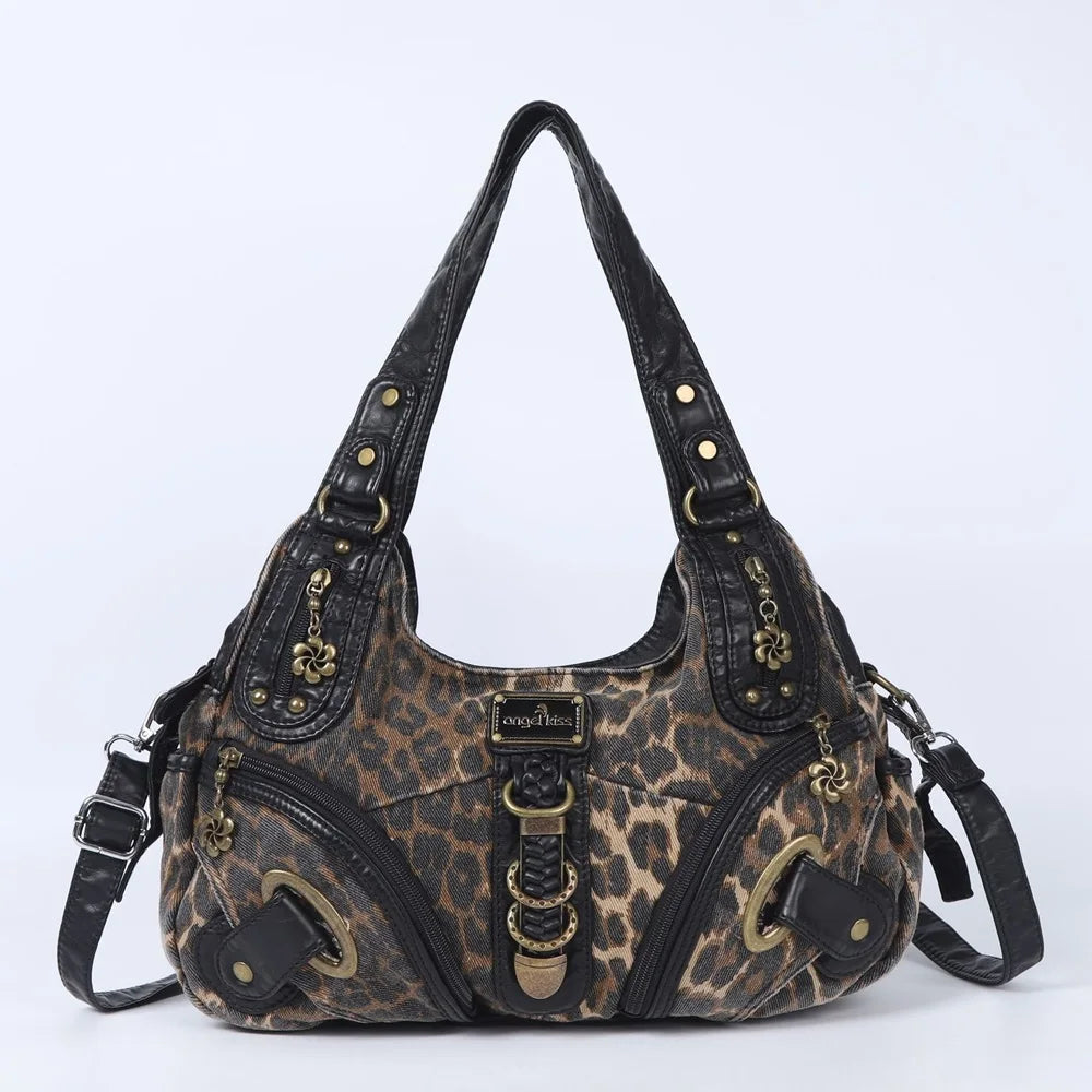 Angel Kiss Fur Shoulder Bags