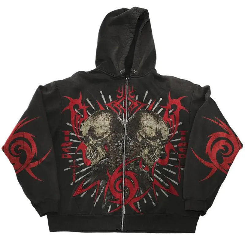 Streetwear Grunge Loose Hoodie