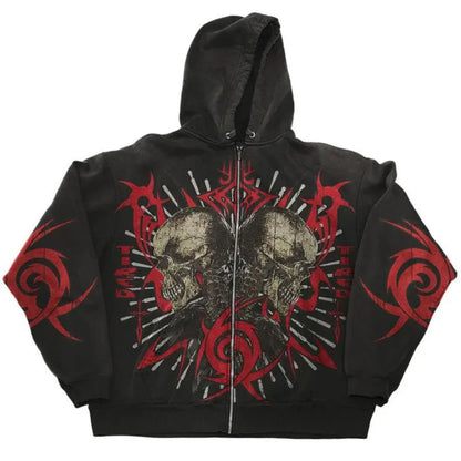 Streetwear Grunge Loose Hoodie