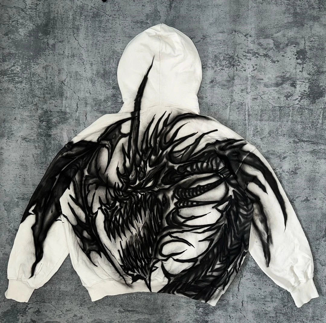 Retro Pullover Y2K Hoodie