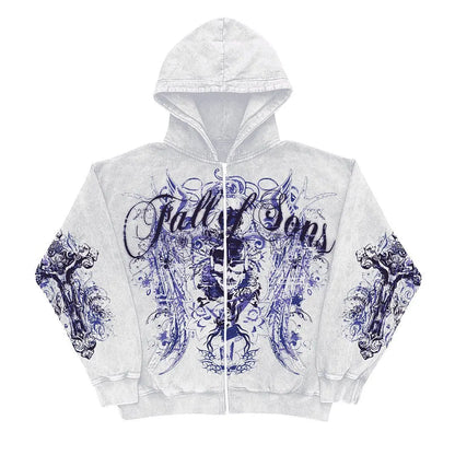 Punk Zipper Hoodie