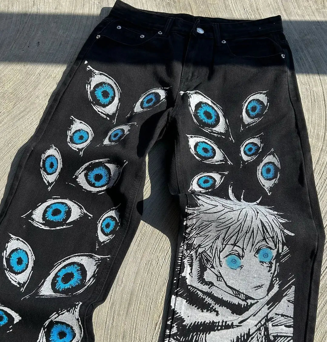 Streetwear Jeans Y2K Japanese Harajuku