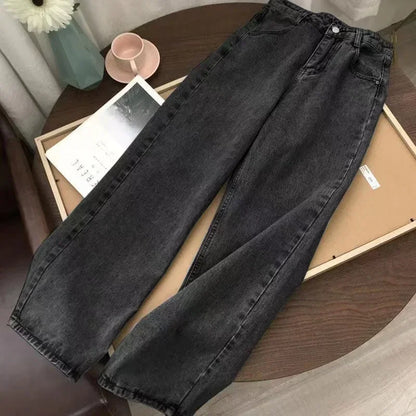 Embroidery 90s Classic Loose Jeans