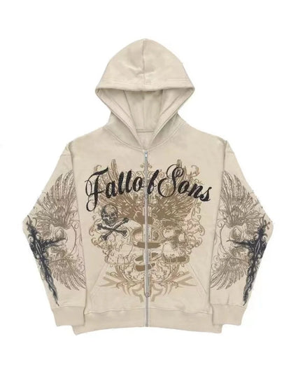 Punk Zipper Hoodie