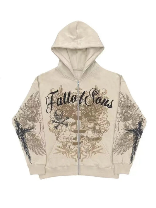 Punk Zipper Hoodie
