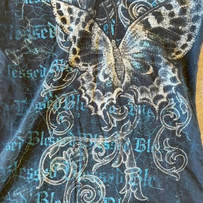 Cropped Butterfly  T Shirts