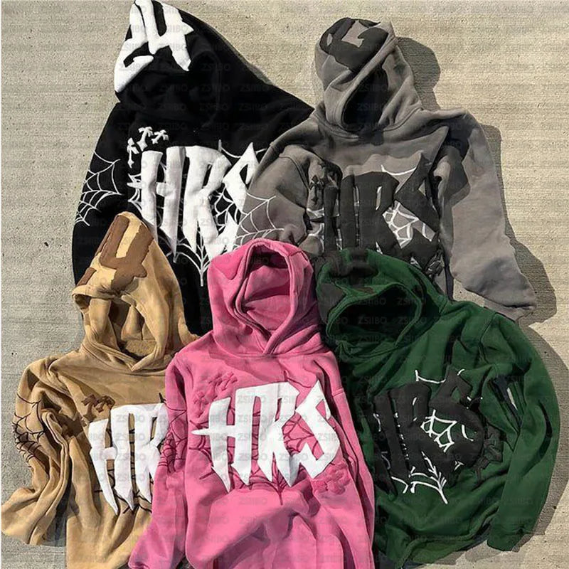 Graphic Retro Street Fashion Hoodie