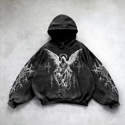 Graphic Printed Hoodie