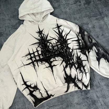 Retro Pullover Y2K Hoodie