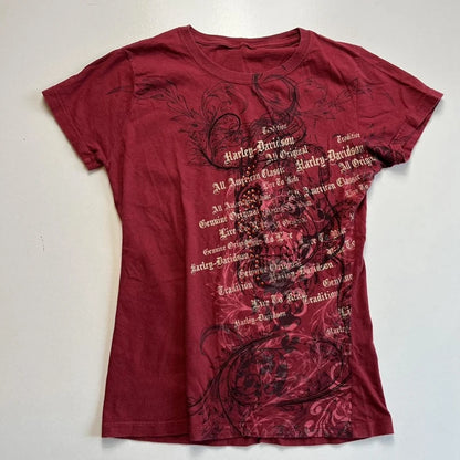 Grunge Letter Print T-shirt