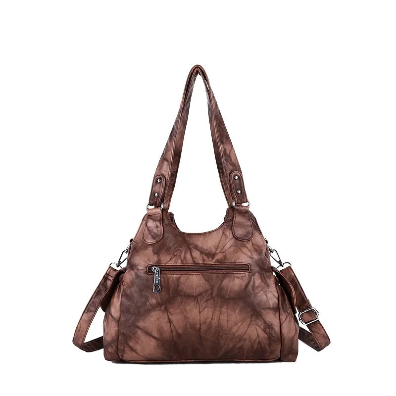 Angel Kiss Punk Leather Shoulder Bag