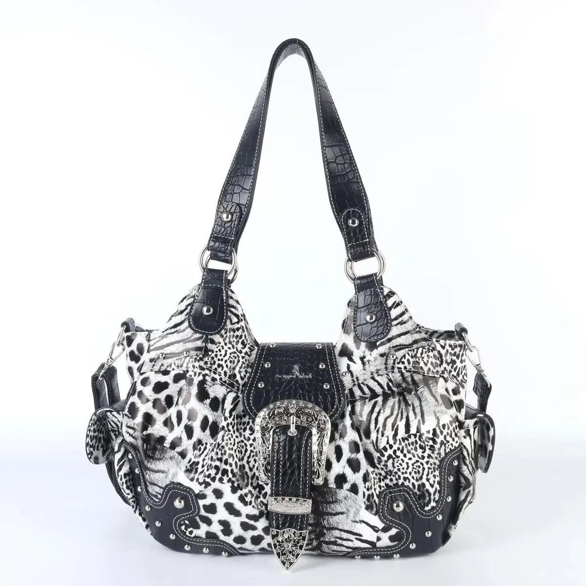 Women Handbag Leopard Top-handle Shoulder Bag