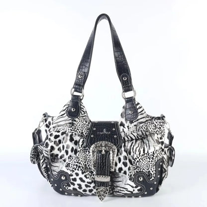 Women Handbag Leopard Top-handle Shoulder Bag