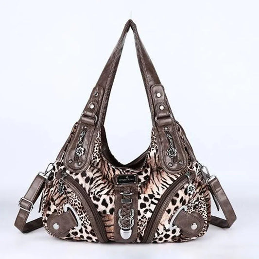 Angel Kiss Fur Shoulder Bags